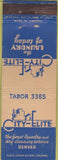 Matchbook Cover - City Elite Laundry Denver CO