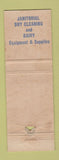 Matchbook Cover - Davis Supply Swimming Pool Chemical Flint MI WORN