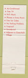 Matchbook Cover - Village Motel Dearborn MI WEAR