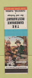 Matchbook Cover - The Canebrake Restaurant Clewiston FL