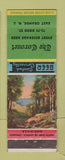 Matchbook Cover - The Coronet East Orange NJ WEAR Liquor