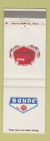 Matchbook Cover - Boyne Highlands MI