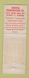 Matchbook Cover - General Transmission Detroit MI