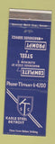 Matchbook Cover - Kasle Steel Detroit MI