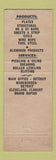 Matchbook Cover - Kasle Steel Detroit MI