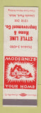 Matchbook Cover - Style Line Home Improvement Company Lincoln Park MI