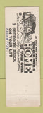 Matchbook Cover - Geroy Building Lincoln Park MI LAVENDER