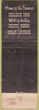 Matchbook Cover - Sherman House Chicago IL POOR