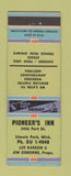 Matchbook Cover - Pioneer's Inn Lincoln Park MI