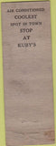 Matchbook Cover - Kuby's Place St Paul MN POOR