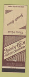Matchbook Cover - Quimby Kain Paper Company Grand Rapids MI WEAR