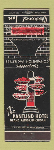 Matchbook Cover - Pantlind Hotel Grand Rapids MI