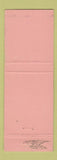 Matchbook Cover - Pantlind Hotel Grand Rapids MI