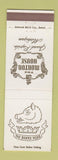Matchbook Cover - Morton House Boar's Head Grand Rapids MI