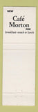 Matchbook Cover - Morton House Boar's Head Grand Rapids MI