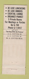 Matchbook Cover - Arian Cotter's Berkley MI Restaurant