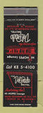Matchbook Cover - Del Prado Motel Detroit MI WEAR