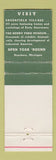 Matchbook Cover - Greenfield Village Dearborn MI