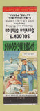 Matchbook Cover - Solock's oil gas Sayre PA Old Salt