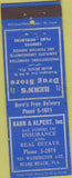 Matchbook Cover - Bern's Drug Store Miami Beach FL