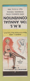 Matchbook Cover - RMS Convention 1953 Richmond VA pinup Perfect Pair