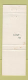 Matchbook Cover - Navitagor Motor Inn Rockland ME WEAR