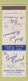 Matchbook Cover - The Grand Central Hotel Restaurant Nassau Bahamas