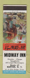 Matchbook Cover - Midway Inn Barton NY Rear Action