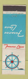 Matchbook Cover - Furness Lines Shipping Cruise