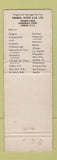Matchbook Cover - Furness Lines Shipping Cruise