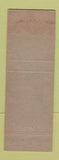 Matchbook Cover - Absenteeism Robs Your Family Canco Newark Machine Shop NJ