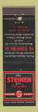 Matchbook Cover - Steinen Nozzles Newark NJ