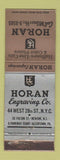 Matchbook Cover - Horan Engraving New York City WEAR