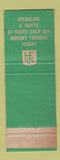 Matchbook Cover - Horan Engraving New York City WEAR