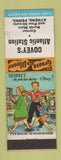 Matchbook Cover - Covey's Atlantic oil gas Athens PA traffic