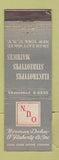 Matchbook Cover - Norman Dohn O'Flaherty Electrotypes New York City WEAR