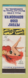 Matchbook Cover - Peters' Esso oil gas Harrisburg PA Fit as a Fiddle