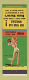 Matchbook Cover - Blaine Warner's Auto Sales York PA pinup Play Ball
