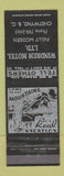 Matchbook Cover - Windrem Motel Chetwynd BC WEAR