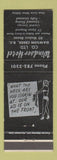 Matchbook Cover - Windsor Hotel Dawson Creek BC girlie