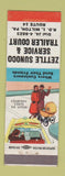 Matchbook Cover - Zettle Sunoco oil gas Milton PA Trailer Park Courtesy