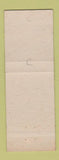 Matchbook Cover - Zettle Sunoco oil gas Milton PA Trailer Park Courtesy