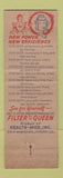 Matchbook Cover - Filter Queen Vacuum Cleaner Detroit MI