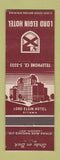 Matchbook Cover - Lord Elgin Hotel Ottawa ON