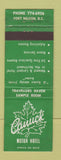 Matchbook Cover - Canuck Motor Hotel Fort Nelson BC