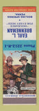 Matchbook Cover - Earl Brenneman Insurance Boiling Springs PA Happy Hunting