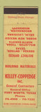 Matchbook Cover - Kelley Coppedge Inc Contractor Fort Worth TX WEAR