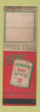 Matchbook Cover - Conoco oil gas Super Motor Oil WEAR