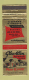 Matchbook Cover - Glen Allen Restaurant Tavern London ON WEAR