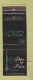 Matchbook Cover - Pipe of Peace Nassau Bahamas